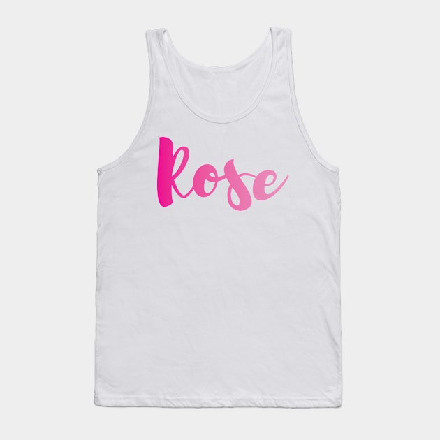 Rose Tank Top by ampp